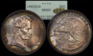 1918 50C Lincoln-Illinois MS63