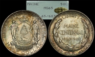 1920 50C Maine MS65