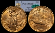 1914-S $20 MS65+