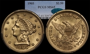 1905 $2.50 MS65