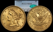 1902-S $5 MS65