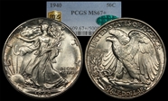 1940 50C MS67+