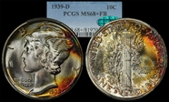 1939-D 10C MS68+ FB