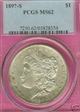 1897-S $1 MS62