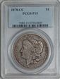 1878-CC $1 F15