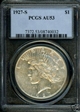 1927-S $1 AU53