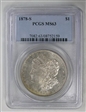 1878-S $1 MS63