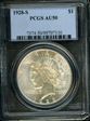 1928-S $1 AU50