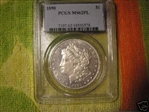 1890 $1 MS62PL