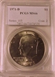 1971-D $1 MS66