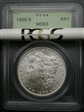 1900-S $1 MS63