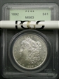 1892 $1 MS63