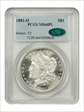 1881-O $1 MS64PL