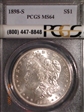 1898-S $1 MS64
