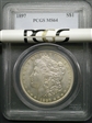 1897 $1 MS64