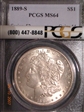 1889-S $1 MS64