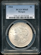 1921 $1 Morgan MS65