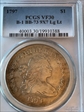1797 $1 BB-73, Large Letters VF30