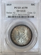 1819 50C AU58