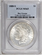 1888-S $1 MS65