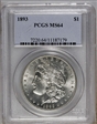 1893 $1 MS64