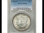 1921-S $1 MS64