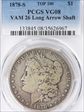 1878-S $1 VAM 59 Long Arrow Shaft VG8
