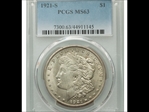 1921-S $1 MS63