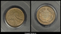1857 1C Flying Eagle MS64