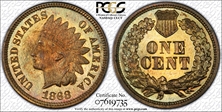 1868 1C PR65RB