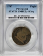 1787 Fugio 1C States United, 4 Cinq G4BN