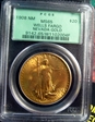 1908 $20 No Motto - Wells Fargo MS65