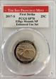 2017-S 25C Effigy Mounds NP Enhanced Unc Set First Strike SP70