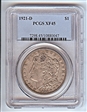 1921-D $1 XF45