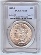 1883-O $1 MS64