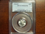 1944-D 10C MS66FB