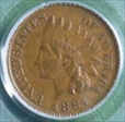 1884 1C AU58BN