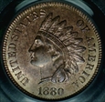 1880 1C MS64RB