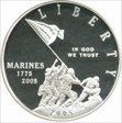 2005-P $1 Marine Corps PR69DCAM