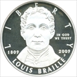 2009-P $1 Louis Braille PR69DCAM