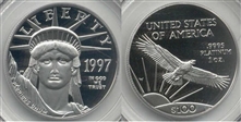 1997-W $100 Statue of Liberty PR69DCAM