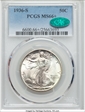 1936-S 50C MS66+