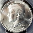 1976-S 50C Silver MS66