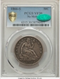 1866-S 50C No Motto VF30