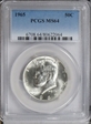 1965 50C MS64