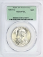 1951-D 50C MS64FBL