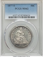 1877-S 50C MS62