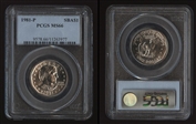1981-P SBA$1 MS66