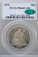1876 50C PR64CAM