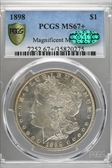 1898 $1 MS67+